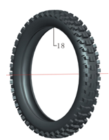 DIŞ LASTİK ARKA (110X100-18) 2V-4V