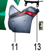 AKÜ KUTUSU SOL KAPAK NAR-SKY